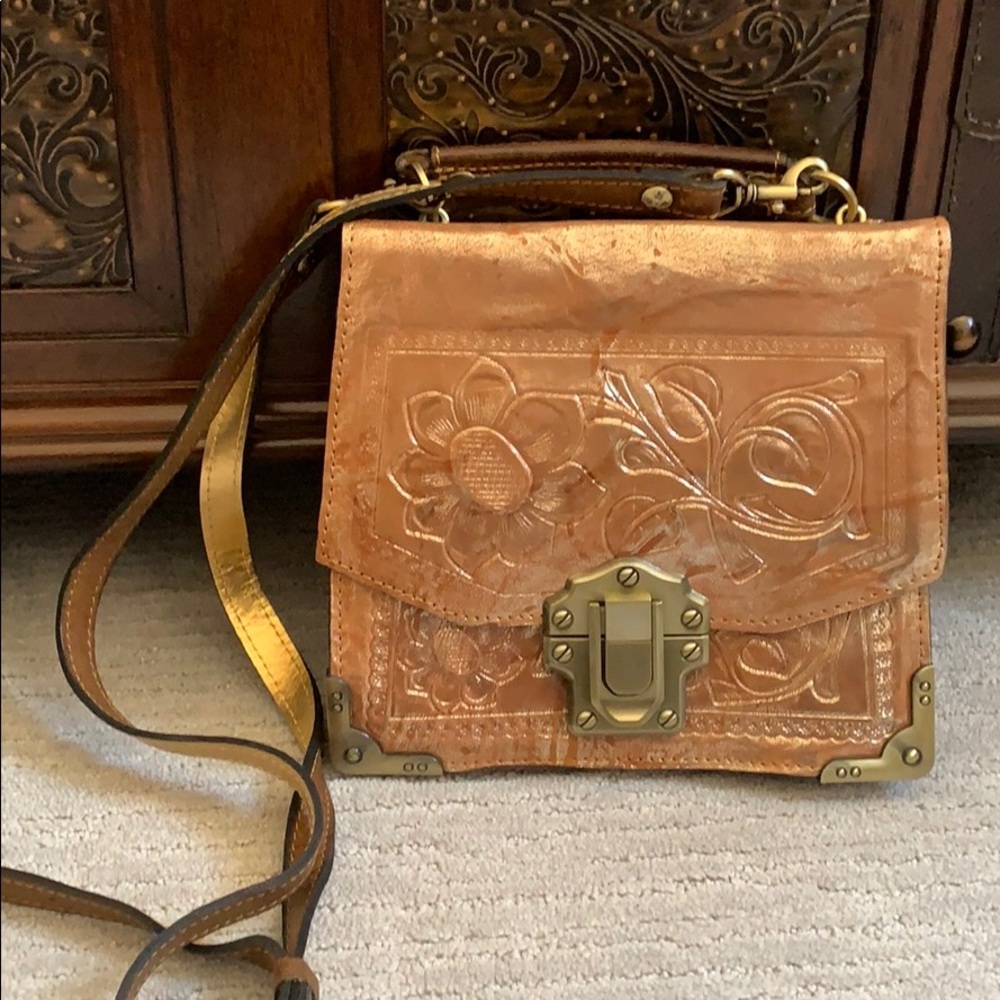 Patricia Nash Crossbody - Glitter Metallic col.